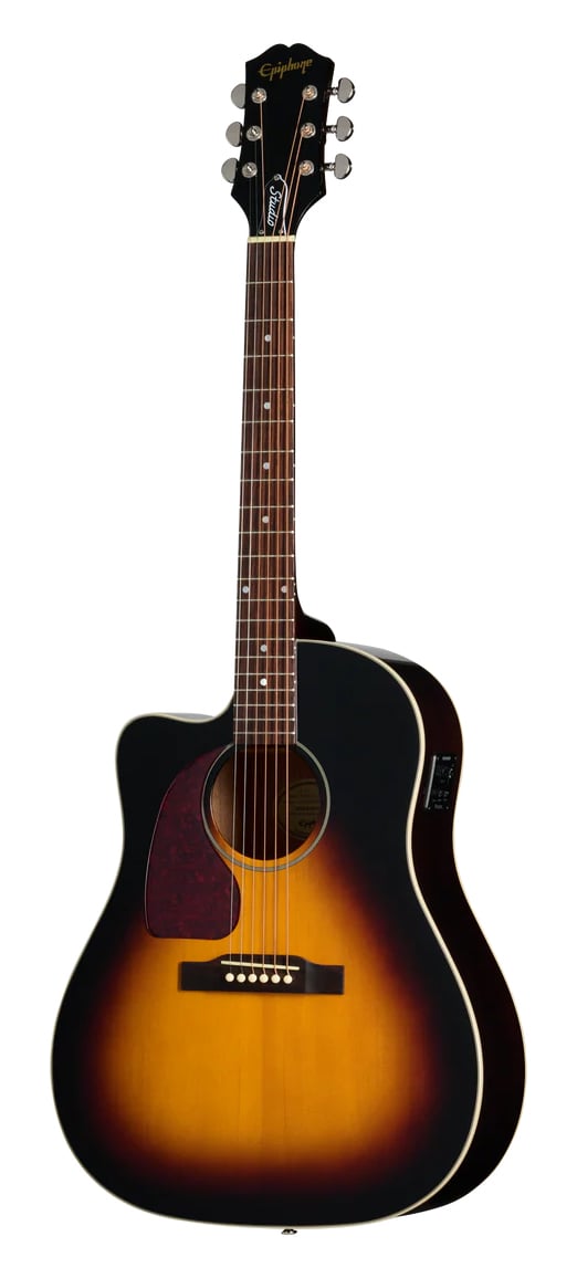 Epiphone J-45 Studio EC Left-Handed Vintage Sunburst