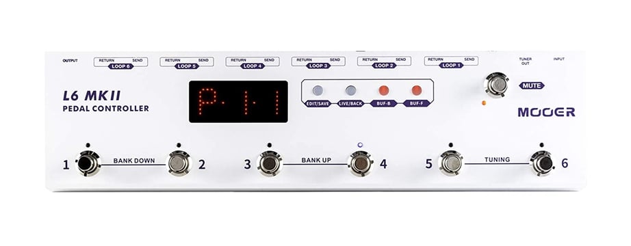 MOOER L6 MKII Pedal Controller Footswitch