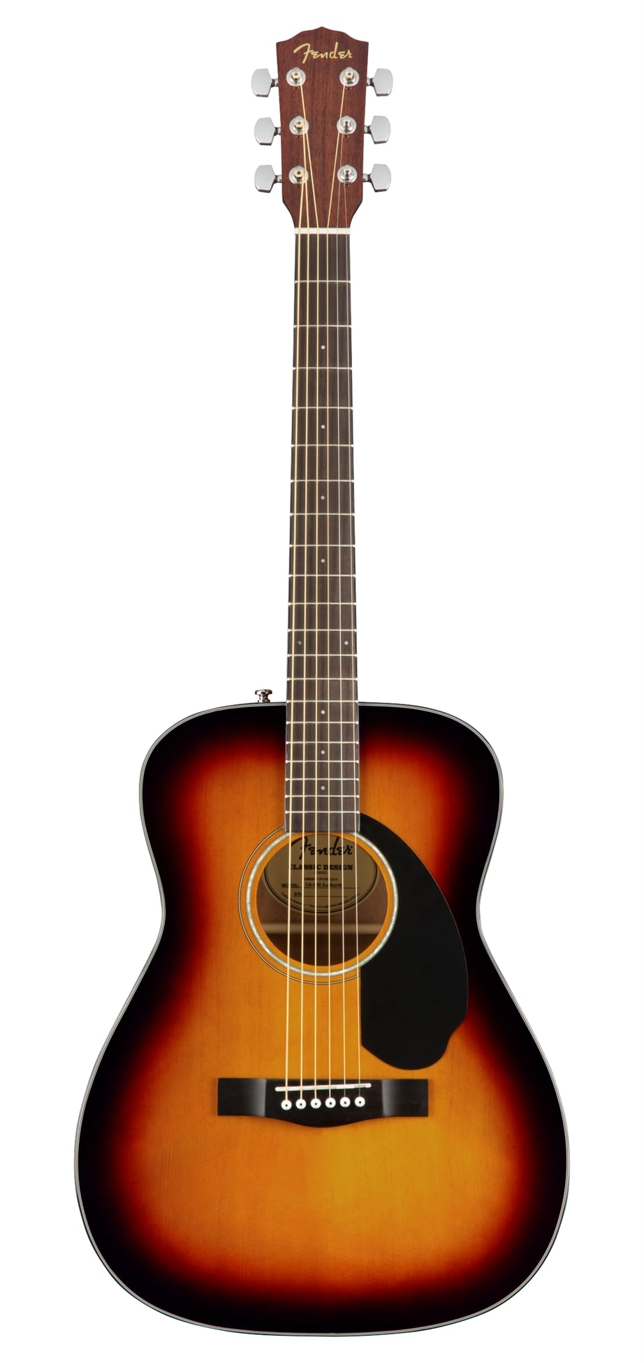 Fender CC-60S Concert WN 3-Colour Sunburst