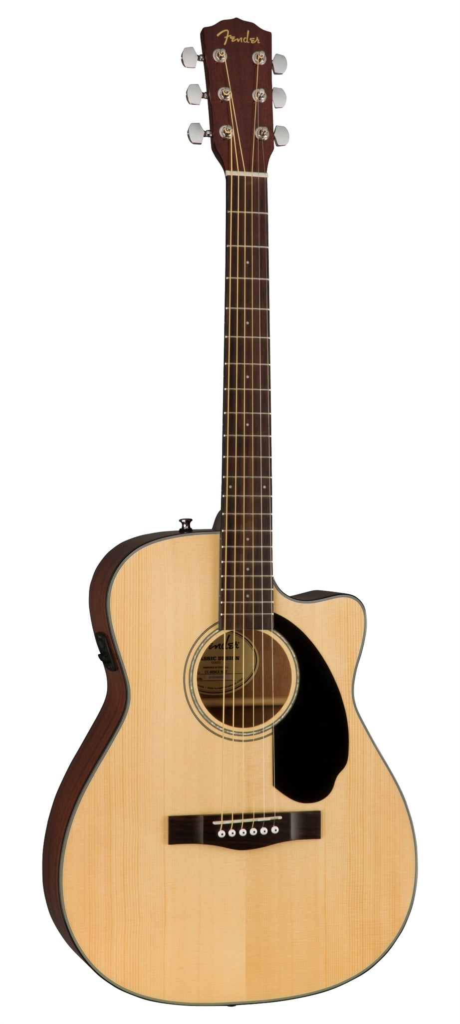 Guitarra Eletroacústica Fender CC-60SCE Concert WN Natural