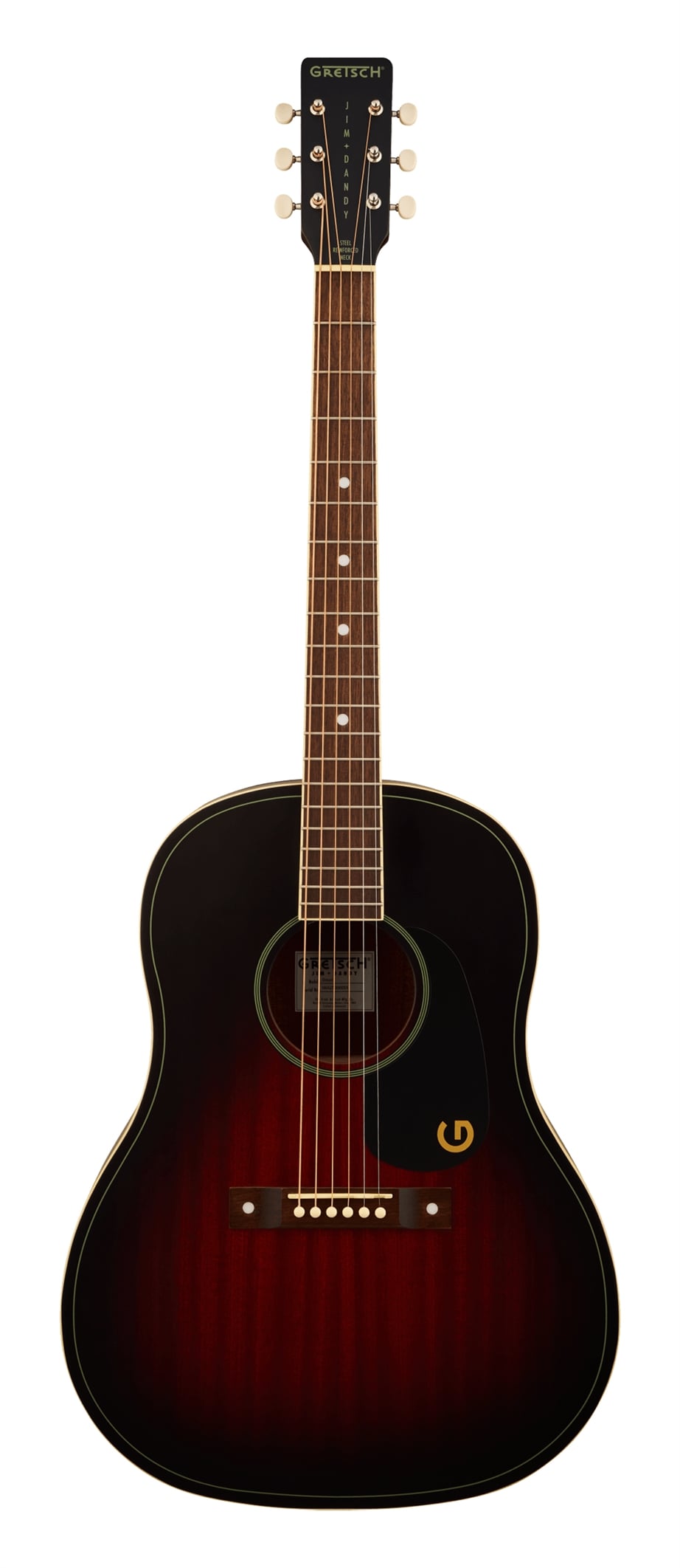 Gretsch Jim Dandy Dreadnought WN Deep Cherry Burst