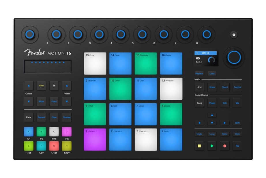 Fender Motion 16 Audio MIDI Controller