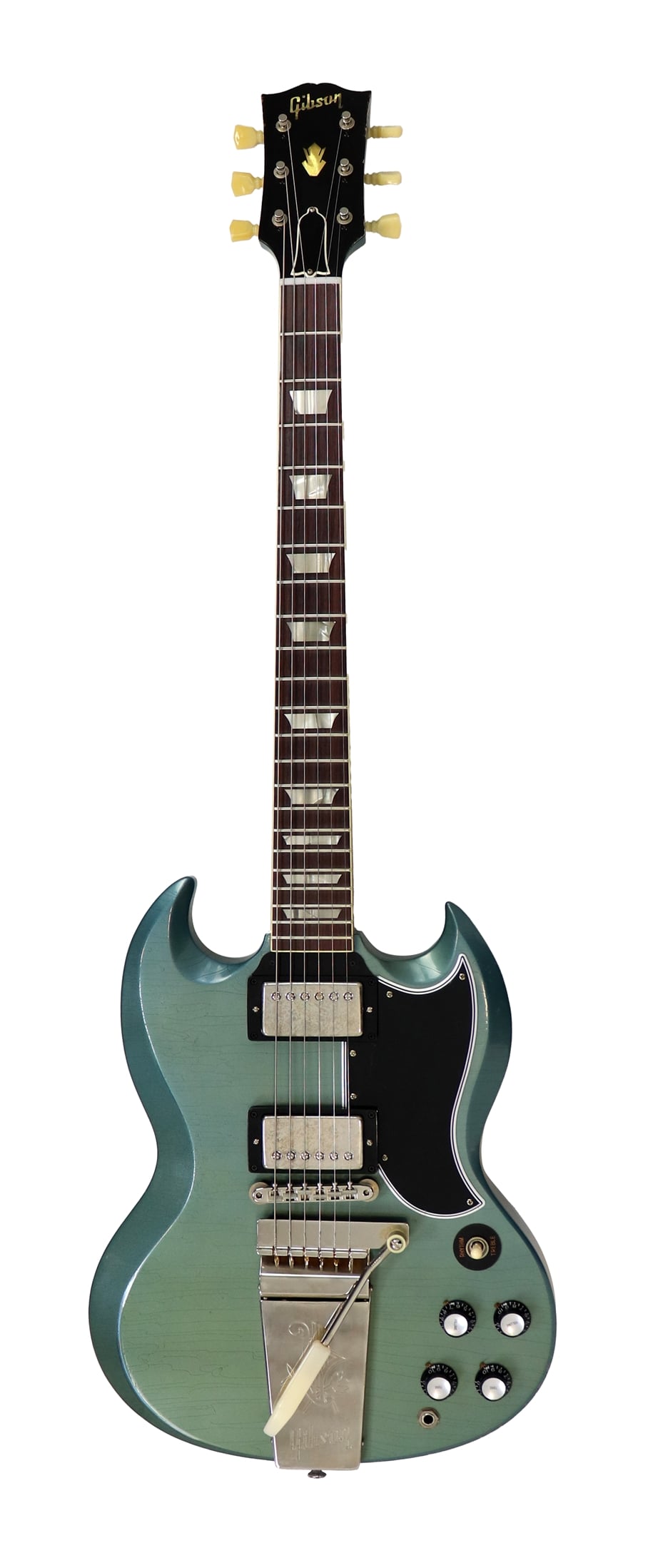 Gibson Custom 1964 SG Standard Reissue with Maestro Light Aged Pelham Blue