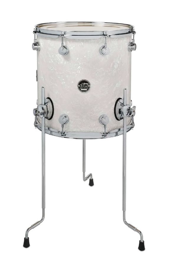 DW Performance Floor Tom 14x14" White Marine Pearl