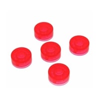Tampa de Pedal MOOER Candy Vermelha (pacote de 5)