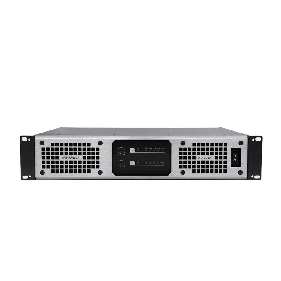 Definitive Audio AD 600X 2x300w 4ohm Amplifier