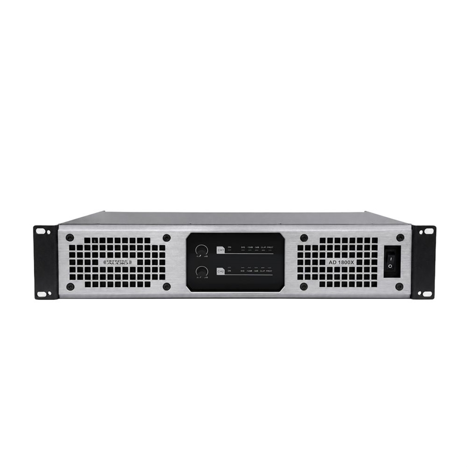 Definitive Audio AD 1800X 2x900w 4ohm Amplifier