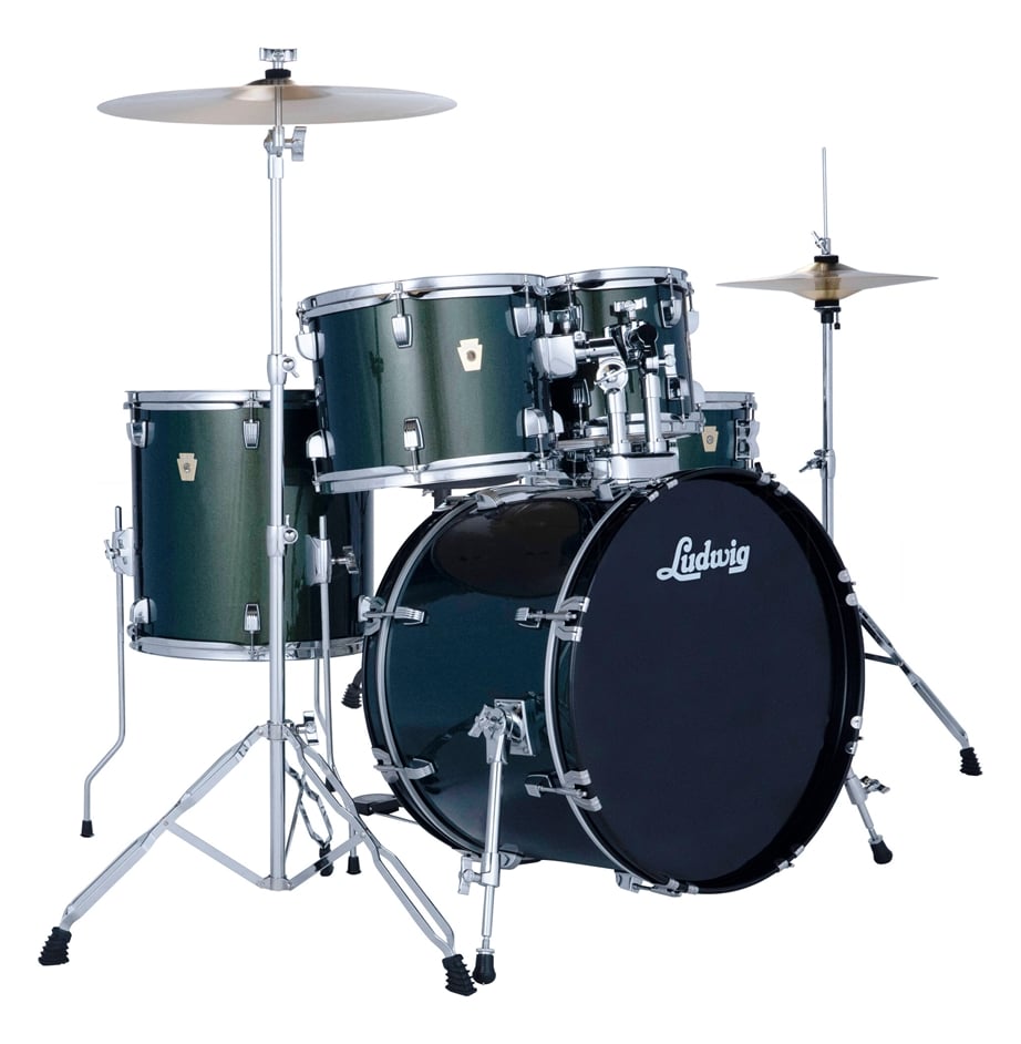 Ludwig Accent Fuse 5pc Jade Dust