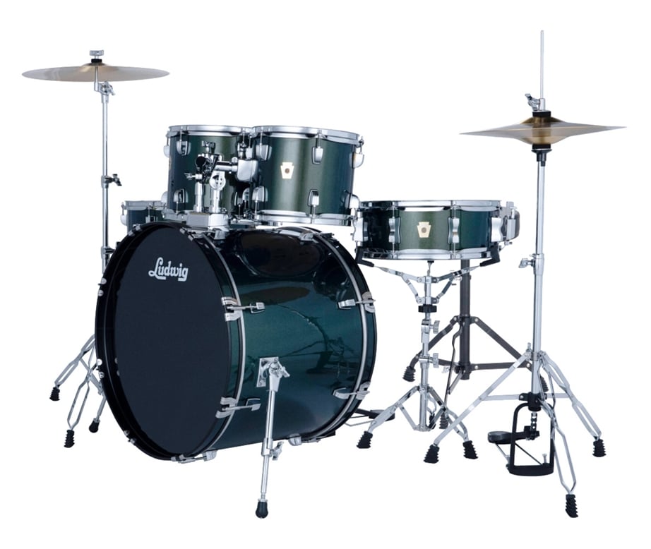 Ludwig Accent Drive 5pc Jade Dust