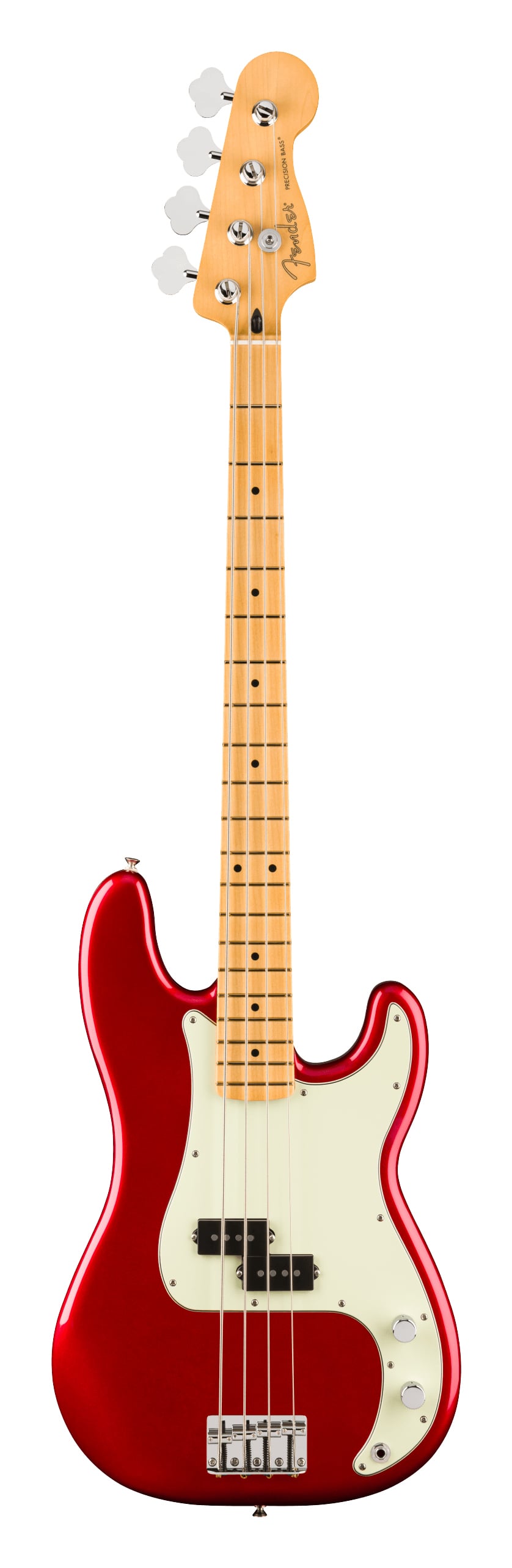 Fender 75th Anniversary Player II Precision Bass MN Candy Apple Red