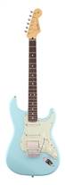 Fender Made in Japan Hybrid II Stratocaster HSS RW Satin Daphne Blue