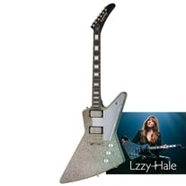 Epiphone Lzzy Hale Explorer Custom Black Diamond Holographic Sparkle