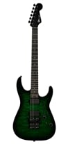 Charvel Pro-Mod Plus Dinky DK24 HH FR QM EB Cloaked Emerald Green