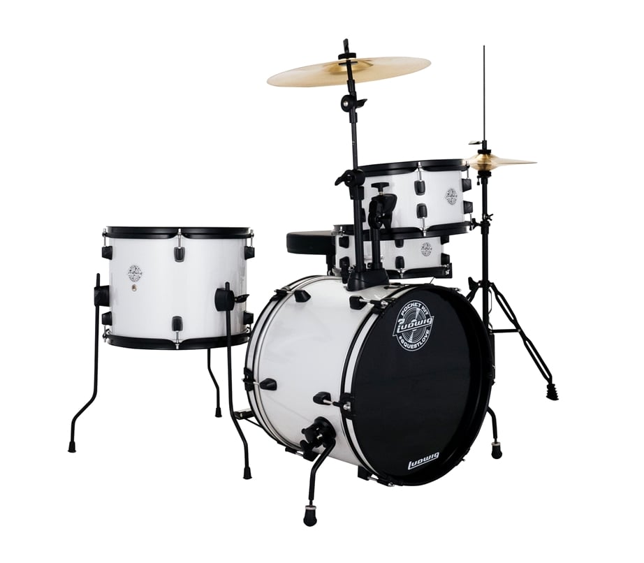 Ludwig Pocket Kit Snow Dust
