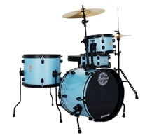 Ludwig Pocket Kit Crystal Blue Sparkle