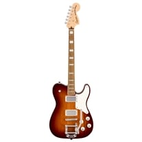 Fender Squier Paranormal Troublemaker Telecaster Deluxe Bigsby Honey Sunburst