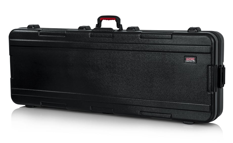 Gator TSA Molded 76-note Keyboard Case w/ Wheels Black