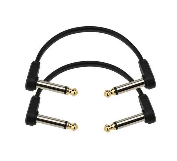 Daddario Flat Patch Cables 10,2cm PW-FPRR-204 (2UN)