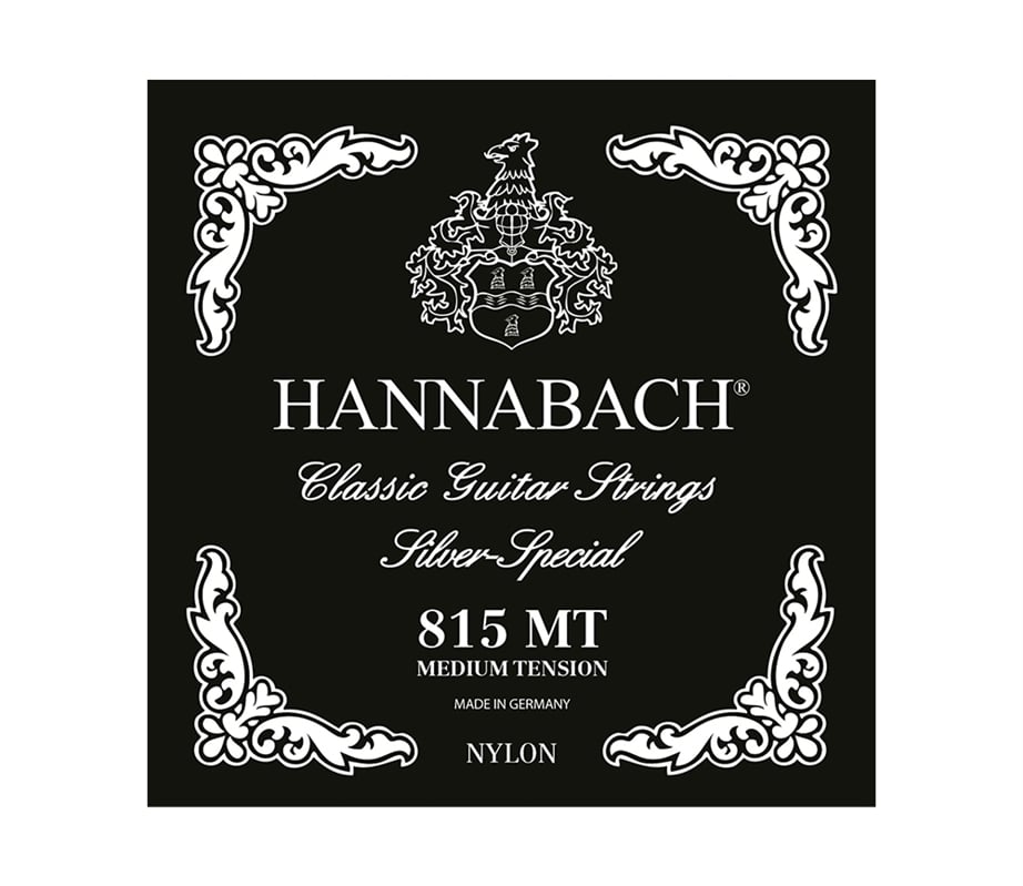 Hannabach 815 Medium tension Pack 3 cordas agudas