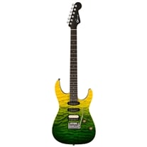 Charvel Pro-Mod Plus Dinky DK24 HSS 2PT EB QM Zombie Fade
