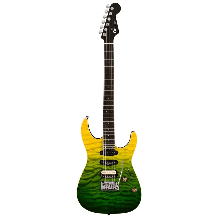 Charvel Pro-Mod Plus Dinky DK24 HSS 2PT EB QM Zombie Fade