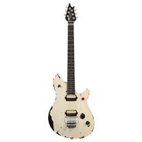 Charvel Limited Edition Wolfgang Special Striped Series EB Distressed Ivory