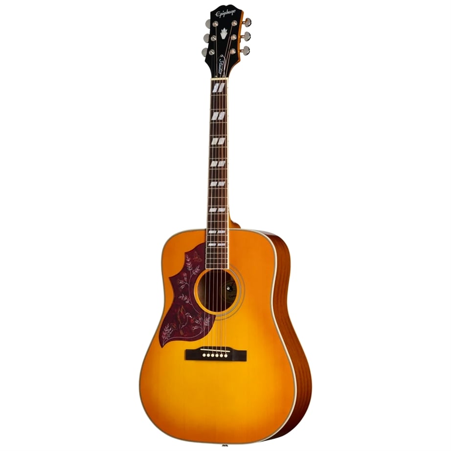 Epiphone Hummingbird Studio Left-Handed Heritage Cherry Sunburst