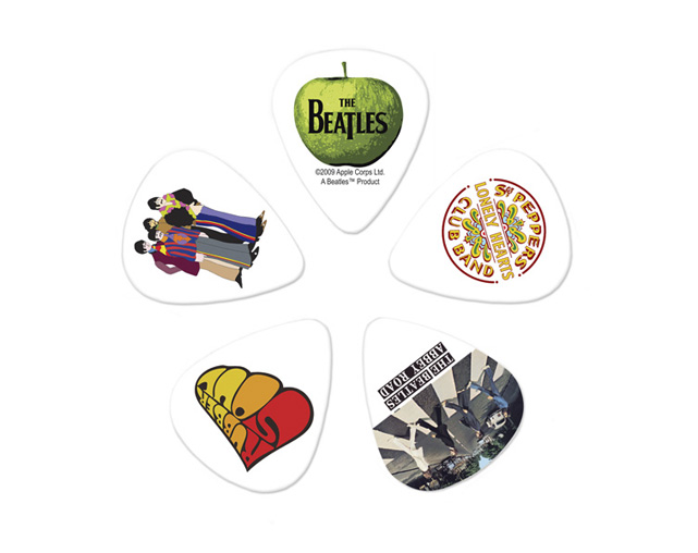 Planet Waves PW1CWH610B3 Beatles Heavy (1.00mm) 10-Un Signature Picks