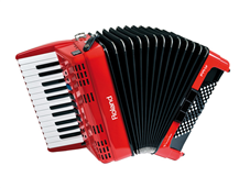 Roland FR1X V-Accordion® Digital Piano Accordion Red