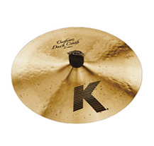 Prato Crash 18" Zildjian SERIE K CUSTOM DARK