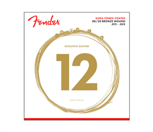 Jogo Cordas Guitarra Acústica Fender 880L Bronze Coated 012-052