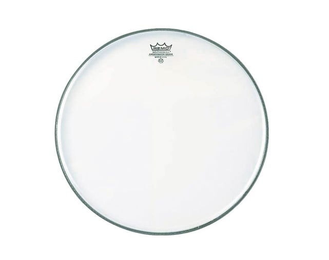 Remo SA-0113-00 Ambassador Hazy Clear 13" Resonant Snare Drum Head
