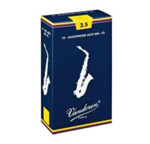 Palheta Sax Alto 3.5 Vandoren Traditional 10 UN