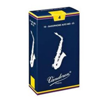 Vandoren 4.0 Traditional 10 UN Alto Sax Reed