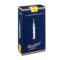 Vandoren Traditional 1.0 10-Un Soprano Sax Reed