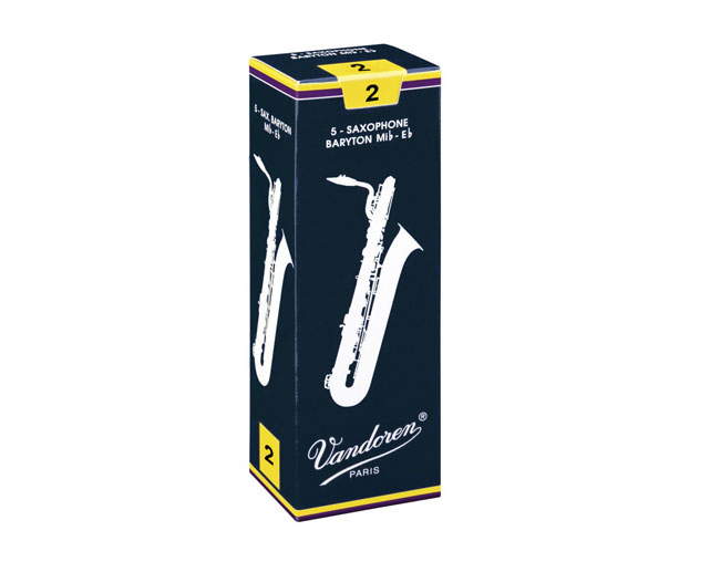 Vandoren Traditional 2.0 5 UN Baritone Sax Reed