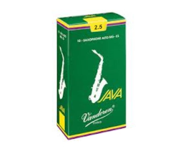 Vandoren Java 2.5 10 UN Alto Sax Reed
