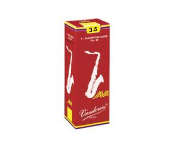Palheta Sax Tenor Vandoren Java Filed Red Cut 3.5 5 UN