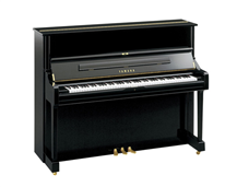 Yamaha U1 PE Polished Black 121cm Upright Piano