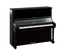 Yamaha U3 PE Polished Black 131cm Upright Piano