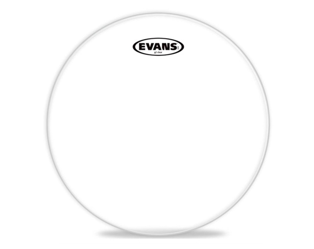 Evans TT14G2 Clear 14" Tom Head