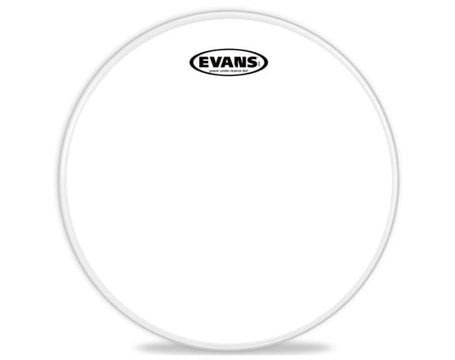 Evans B14G1RD Coated Reverse Dot White 14" Snare drum head