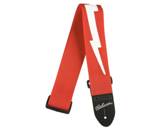 Gibson Lightning Bolt Style ASGSBL20 Guitar Strap