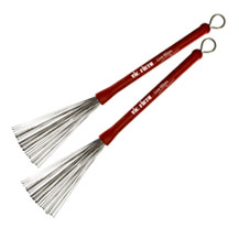 Vic Firth Live Wires LW Red Steel Brushes