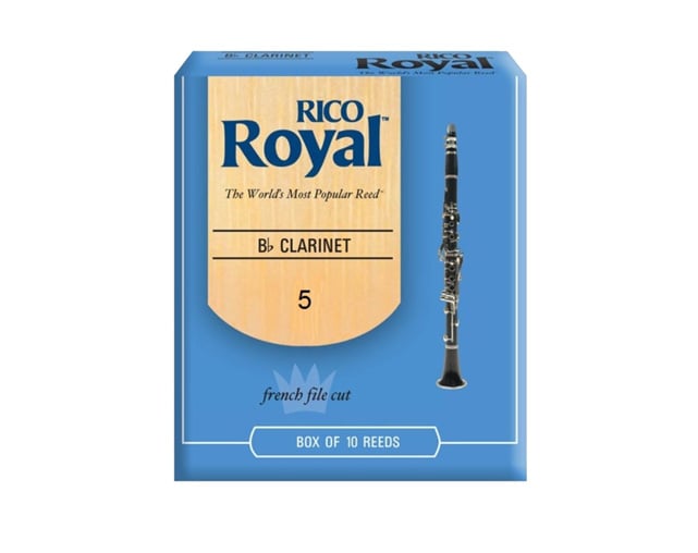 Rico Royal 5.0 10 UN Bb Clarinet Reed