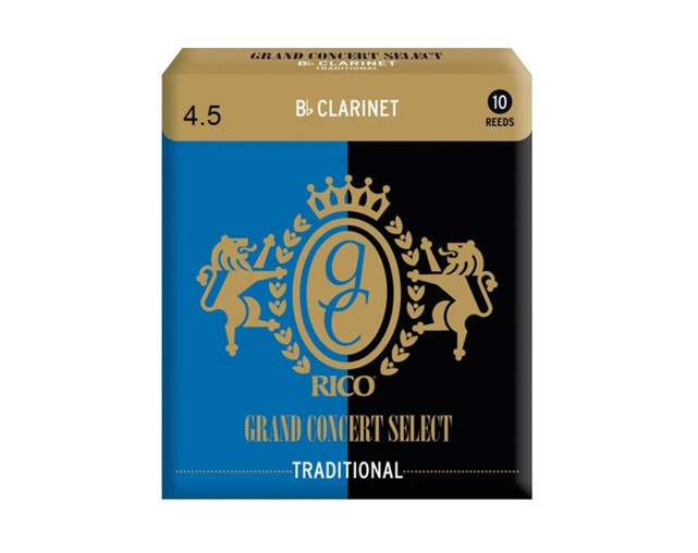 Rico Grand Concert Traditional 4.5 10 UN Bb Clarinet Reed