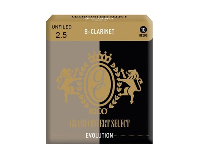 Rico Grand Concert Evolution 2.5 10 UN Bb Clarinet Reed