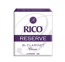 Palheta Clarinete Rico Reserve Classic 4.0 10 UN