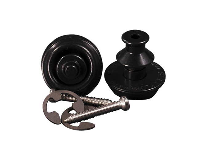 Jim Dunlop SLS1033BK Black Straplock