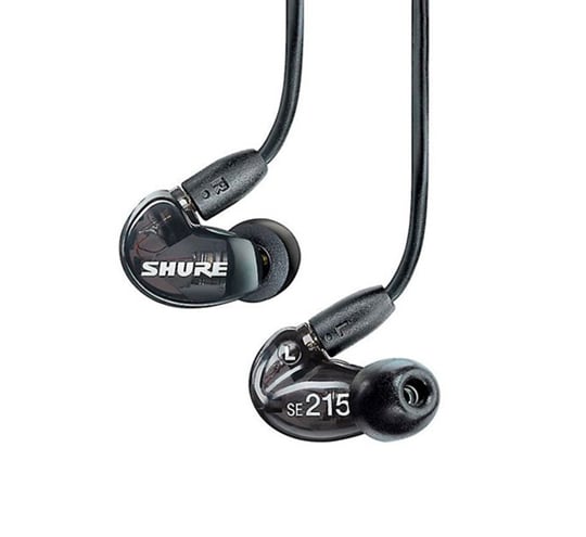 Shure SE215K Translucent Black In-ear